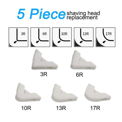 5 in 1 Metal Head Shovel Glue Tool Kit: Silicone Spatula, Caulk Remover, Grout Removal, Sealant Finishing & Corner Scrap